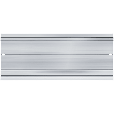 SIEMENS - Carril de Montaje SIMATIC S7-1500 / 482.6 mm (19 pulgadas) / Aluminio / Tornillo de Puesta a Tierra Incluido / Rail DIN Integrado / Para Terminales y Dispositivos Auxiliares