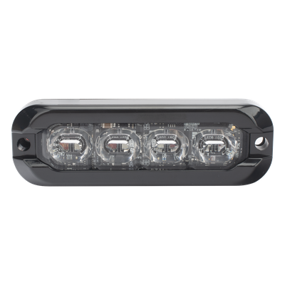 ECCO - Luz de Advertencia Direccional / 8 LED Bicolores / Flexible hasta 120° / IP69K / 69 Patrones / 12-24 V