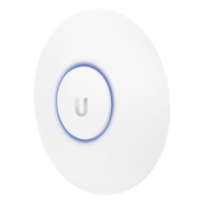 UBIQUITI - Access Point Wi-Fi 5 / 1.3 Gbps / MIMO 3x3 / Cobertura 140 m² (1,500 ft²) / 250+ Clientes / PoE / Montaje Techo-Pared