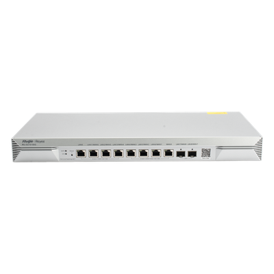 RUIJIE - Router Balanceador SD-WAN / 9 Servicios WAN / 2 Puertos SFP+ / Throughput 4 Gbps / 1500 Usuarios Concurrentes / CPU 4 Núcleos 1.8 GHz