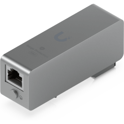 UBIQUITI - Protector de Descargas Ethernet para Interior Ubiquiti UACC-ETH-SP-DIN 10Gbps PoE+++ 20kA