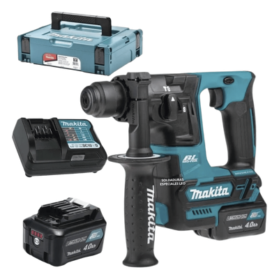 MAKITA - Rotomartillo SDS Plus / 3 Funciones / 18V / 2J / 2 Baterías Li-Ion 3.0Ah / Cargador Rápido / Maletín