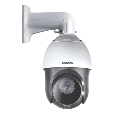 EPCOM PROFESSIONAL - Domo PTZ TurboHD / 2 Megapixel / Zoom Óptico 25X / IR 100 m (328.1 ft) / WDR 120 dB / IP66 / RS-485 / -30 a 65°C