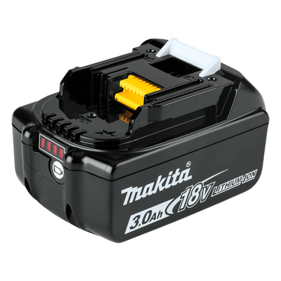MAKITA - Batería de Litio-Ion / 18V / 3.0 Ah / Indicador LED de Carga / Carga Rápida 30 min / Tecnología LXT