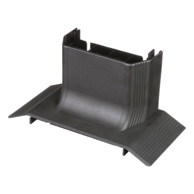 PANDUIT - Accesorio de Conexión a Canaleta de Piso / 4 Vías / PVC Rígido / Carga 907 kg / Área Interna 24.88 in² / UL94V-0 / Negro