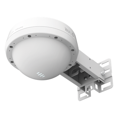 RUIJIE - Punto de Acceso Mesh Wi-Fi 6 Exterior / IP68 / Omnidireccional / PoE In + SFP Uplink Gigabit / MU-MIMO 2x2 / 512 Clientes / 2400 Mbps en 5 GHz