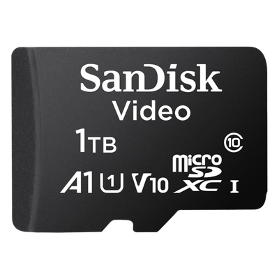 SANDISK - Memoria microSD / 1TB (1024GB) / Alta Resistencia / Videovigilancia 24/7 / Clase 10 / -25°C a 85°C / 3.28 pies