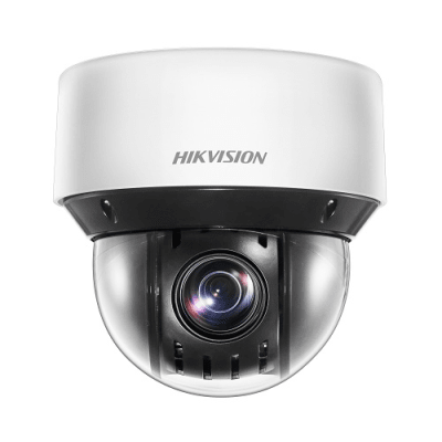 HIKVISION - Mini Domo IP PTZ 2 Megapixel / 25X Zoom / 50 mts Luz Infrarroja Inteligente (Visión Nocturna) / Autoseguimiento / WDR 120 dB / PoE+ / IP66 / Ultra Baja Iluminación / MicroSD