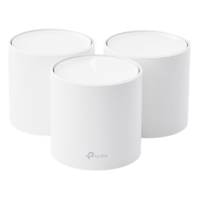 TP-LINK - Sistema Mesh Wi-Fi 6 / AX1800 Mbps / 4 Streams / 2 Puertos Gigabit WAN/LAN / 2 Antenas Internas / Cobertura Interior