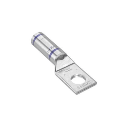 PANDUIT - Zapata de compresión LCA6-14-L, para cal. 6 Awg, Barreno para tornillo prisionero de 1/4, 1 Pz
