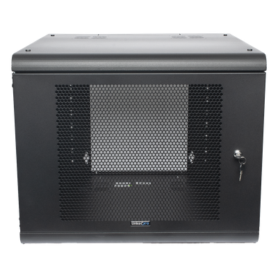 LINKEDPRO - Gabinete de Pared / 9U / 635mm Profundidad / 19 in Rack / Acero Reforzado / 2.08 ft Profundidad