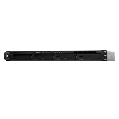 SYNOLOGY - Unidad de Expansión Synology RX418 | 4 Bahías SATA HDD/SSD 3.5" y 2.5" | eSATA | Profundidad 30 cm | Compatible con RackStation 1U | Administración DSM.