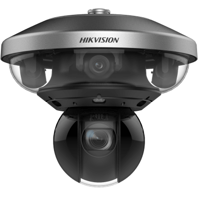 HIKVISION - PanoVu Series / 1 PTZ 40X Zoom (4 Megapixel) + 8 Lentes 2.8 mm (360° / 32 Megapixel) / Posicionamiento 3D / Autoseguimiento 3.0 / Deep Learning / IP67 / IK10 / WDR 120 dB / Micro SD