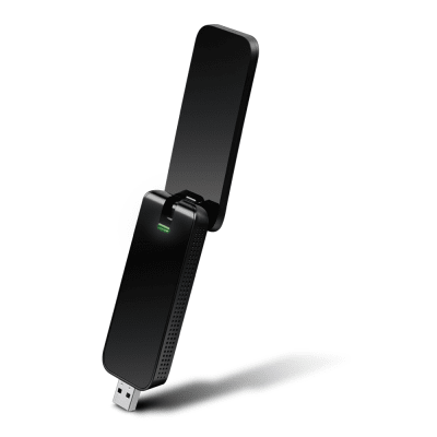 TP-LINK - Adaptador  USB inalámbrico doble banda AC 1300 Mbps