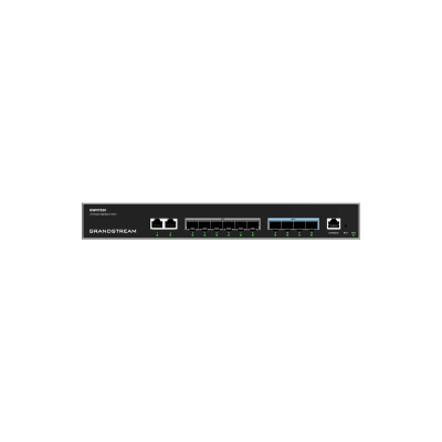 GRANDSTREAM - Switch de Agregación Capa 3 GWN7830 / 2 Puertos Gigabit Ethernet / 6 Puertos Gigabit SFP / 4 Puertos 10Gigabit SFP+ / QoS Integrada / Soporte IPv6 e IPv4 / Seguridad Avanzada / Stacking /