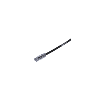 PANDUIT - Cable de Parcheo TX6, UTP Cat6, 24 AWG, CM, Color Negro, 4.57 Metros (15 Pies)