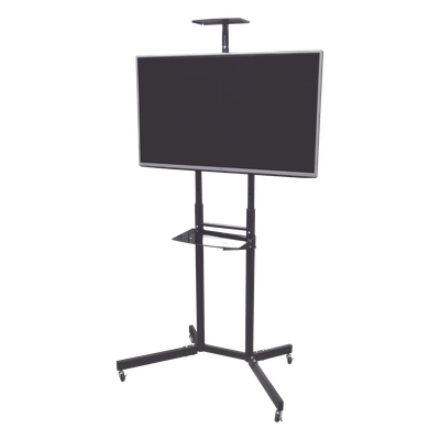 EPCOM - Soporte de Pantalla con Ruedas / Compatible con Monitores dee 32 "a 65" / Base para Colocar Accesorios Adicionales / Vesa 600 x 400
