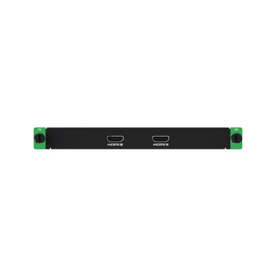 HIKVISION - Tarjeta de Entrada HDMI 4K 2 Canales / Resolución 4K60 (4096x2160) / HDMI 2.0 / HDR10 y HLG / HDCP 2.3 / Audio Dual Channel 48 kHz / Frame Rate 24-120 Hz