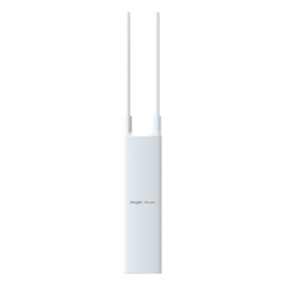 RUIJIE - Punto de Acceso Mesh Exterior / Wi-Fi 5 802.11ac Wave 2 / Dual Band 2.4+5 GHz / PoE Gigabit / IP65 / Antenas Externas 3-4 dBi