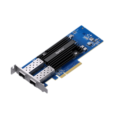 SYNOLOGY - Adaptador de Red SFP28 de 25 GbE de Doble Puerto | Compatible con Synology | PCIe 3.0 x8 | SFP28 SR y LR | Link Aggregation | Garantía de 5 Años.