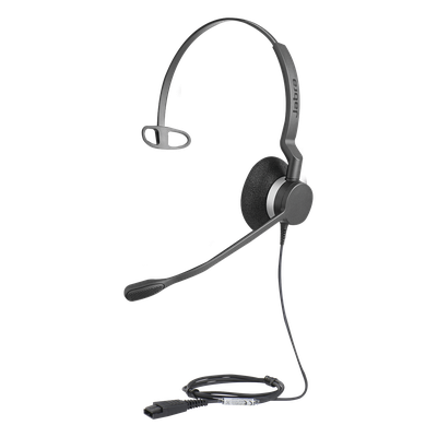 JABRA - Auriculares para Contact Center / Mono / QD / Cancelación de Ruido / HD Voice / 49 g