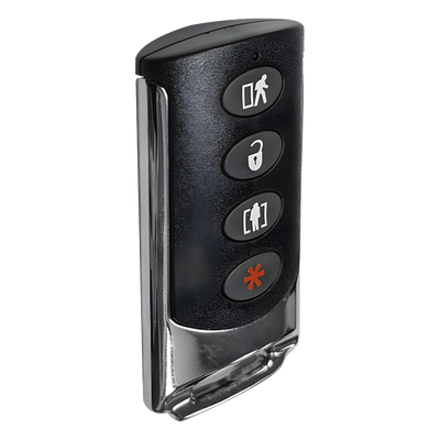 SFIRE - Llavero Remoto Inalámbrico / 4 Botones Programables / Uso Rudo / 345 MHz / Batería 5 Años / 50 g