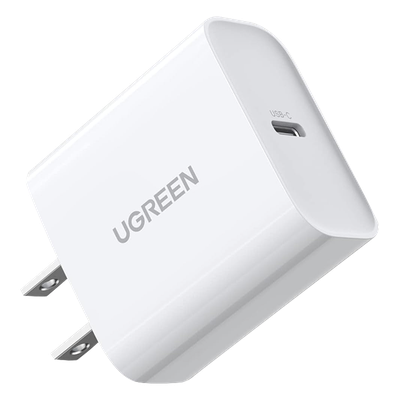 UGREEN - Cargador USB-C / 20W / PD 3.0 / QC 4.0+ / PPS / BC1.2 / Diseño Compacto