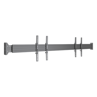 EPCOM INDUSTRIAL - Sistema de Montaje en Pared / Rieles 2000 mm (78.7 ft) / Estructura Modular / Soporte Ajustable / Incluye Herramientas y Tornillería Completa