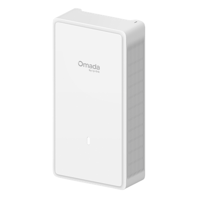 TP-LINK - Punto de Acceso Wi-Fi 7 / BE3600 MU-MIMO 2x2 / 1 Puerto 2.5 Gbps PoE++ / 1 Puerto 2.5 Gbps PoE Pass-through / 2 Puertos 1 Gbps / Mesh / MLO / Montaje en Pared