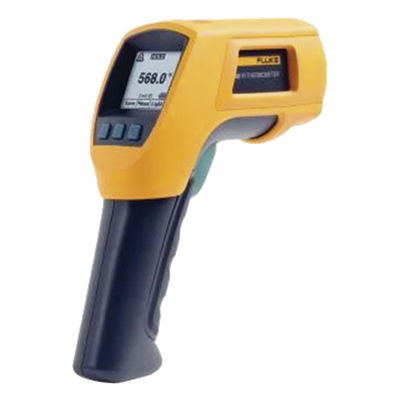 FLUKE - Termómetro IR Industrial / 2 en 1 IR y Contacto / 50:1 / 800 °C / USB / 6 Idiomas