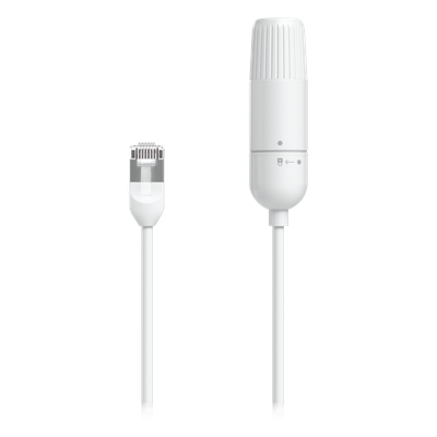 UBIQUITI - Extensor de Cable Ethernet / Cat 6A Blindado / IPX6 / PoE+++ / 2 Unidades / 0.185 m (7.3")