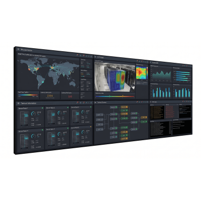 SAMSUNG ELECTRONICS - KIT de Video wall LCD 2x3 / 6 pantallas de 55" VM55BU para conexion daisy chain / incluye montajes de pared Peerless DS-VW765-LAND
