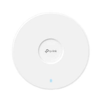 TP-LINK - Punto de Acceso Omada / Wi-Fi 7 BE12000 MU-MIMO 4x4 / 1 Puertos 10/2.5 Gbps / Mesh Omada / Operaciones Multiencale (MLO) / Configuración por Controlador o Stand-Alone / Para Montaje en Techo/pared / Alimentación PoE+