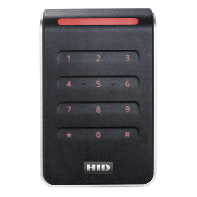 HID - Lector de Control de Acceso / Multitecnología / Teclado 2x6 / Wiegand y OSDP / Pigtail Integrado / 80x121.5x21.5 mm