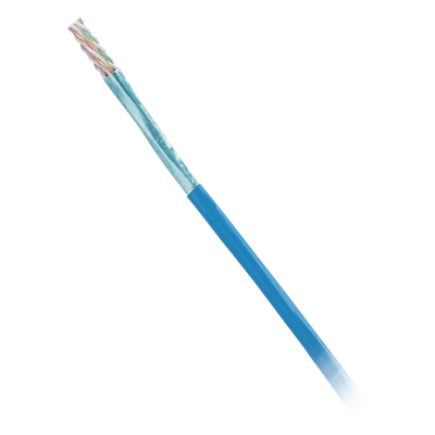 PANDUIT - Bobina de Cable Blindado F/UTP / Cat6 / 4 Pares / 23 AWG / LSZH / 305 m (1000 pies) / Azul