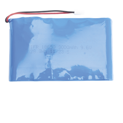 SFIRE - Batería de litio / 9.6V DC / 3000 mAh / Luz de emergencia