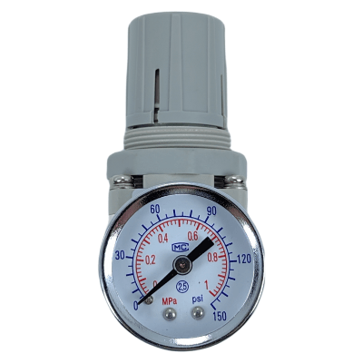 TITAN-AUTOMATION - Regulador de Presión Neumática / Puerto G1/4´´ / Presión Máxima Entrada 150 psi / Presión Máxima Salida 150 psi / Caudal Máximo 1180 l/min