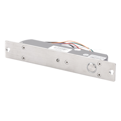 ACCESSPRO - Cerradura de Perno Eléctrico / 2000 kg de Fuerza de Sujeción / Fail Safe / Sensor de Puerta NC/NO/COM / Retardo 0-9 s / 12 VCC