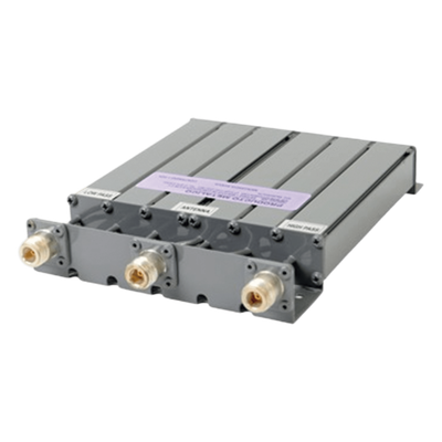 EPCOM INDUSTRIAL - Duplexer / 6 Cavidades / UHF 440-470 MHz / 50 W / 5 MHz Separación / 80 dB Aislamiento / Conectores N Hembra