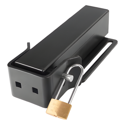 ACCESSPRO - Cerradura Eléctrica / 12 VDC / 2 A / Puertas Abatibles Una Hoja / Compatible con Kit Motores