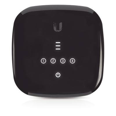 UBIQUITI - CPE GPON / Wi-Fi 802.11n / 2.488 Gbps Downstream / 4 Puertos LAN Gigabit / PoE Pasivo 24V / 128 Dispositivos