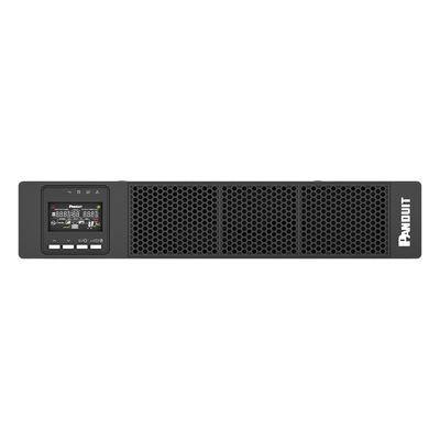 PANDUIT - UPS Online Doble Conversión / 1000 VA / 1000 W / 120 Vca / Factor de Potencia 1.0 / 6 Tomas NEMA 5-15R / 2 UR / Onda Senoidal Pura