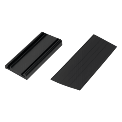 ACCESSPRO - Sello Inferior para Puerta de Garage / 16 Pies (52.5 ft) de Ancho / Caucho Sintético de Alta Resistencia / Diseño Rígido-Flexible / Compresión Controlada