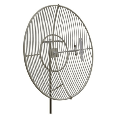 EPCOM - Antena Parabólica de Rejilla | 824-894 MHz | 21 dBi de Ganancia | Cubre muy bien la Banda 5 (850 MHz) Celular. Antena Donadora que se utiliza para los amplificadores de señal celular para cubrir comunidades alejadas.