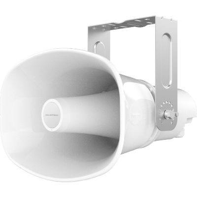 GRANDSTREAM - Altavoz Bocina SIP/Multicast Bidireccional / 50W Alta Potencia / IP66 Exterior / 3 Micrófonos con IA / PoE++ / 126 dBA Máximo