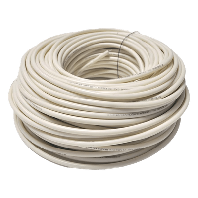 SFIRE - Cable para Cerca Electrificada / Bobina 25 m (82 ft) / Calibre AWG 22 / Doble Aislamiento / Anti-UV / Multifilar Flexible / -10°C a 60°C