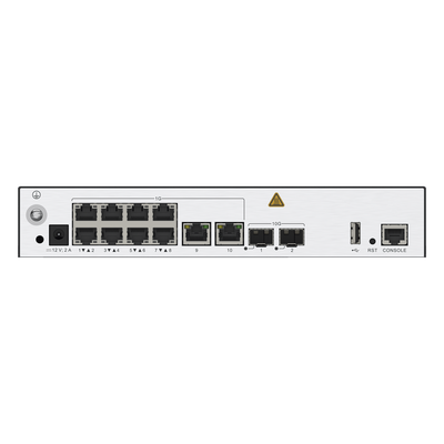 HUAWEI - Controladora de Puntos de Acceso / 10 puertos 10/100/1000 Mbps / 2 puertos 10GE SFP+ / Hotspot 2.0 / Roaming Capa 2 y 3 / Rendimiento 10 Gbps / Soporta 128 APs / Hasta 1024 Clientes