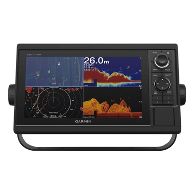 GARMIN - GPS Plotter con Ecosonda / Pantalla 10' (3.05 m) / CHIRP, ClearVü, SideVü / 1 kW / NMEA 2000 y 0183