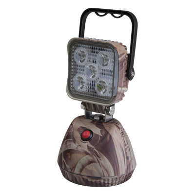 ECCO - Luz de Trabajo LED Recargable / 650 Lúmenes / 3 Modos de Iluminación / Base Magnética / Autonomía 3-4 Horas