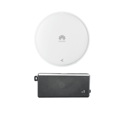 HUAWEI - Kit Demo de Punto de Acceso eKit Wi-Fi 7 / 3.57 Gbps / Doble banda / Smart Antenna / Seguridad WPA3 / Sin licenciamiento / Con Inyector PoE